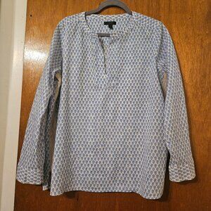 J.crew Floral TUNIC Size 12